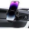 Tech-Protect V5 automobilinio telefono laikiklis kabinai / oro ventiliacijai - juodas