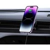 Tech-Protect MM15W-V5 automobilinio telefono laikiklis su MagSafe 15W indukciniu įkrovikliu oro ventiliacijai - juodas