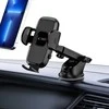 Tech-Protect V3 automobilinio telefono laikiklis priekiniam stiklui / kabinai - juodas
