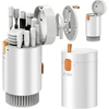 Tech-Protect 20-in-1 Multifunctional Cleaning Kit for Phone, Planšetė, Nešiojamas kompiuteris, and Headphones - Baltas