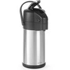 Plieno maitinimo termosas su pompa karštiems gėrimams. 3L – Hendi 445877