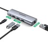 UGREEN CM266 adapteris yra 5in1 USB 3x USB 3.0 micro USB RJ45