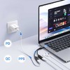 Garso adapteris Ugreen 2in1 USB-C į 2xUSB-C (garsas + įkrovimas) - juodas