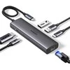 Šakotuvas Ugreen REVODOK 6-IN-1 4K@60HZ HDMI ETH DOCK prijungimo stotelė, pilka