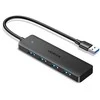 Ugreen Šakotuvas USB-A 4 prievadų (USB 3.0) 1.0m, juodas