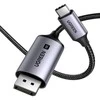 Kabelis USB C kištukas – DisplayPort kištukas 8K 60Hz 2m, juodas CM556 UGREEN