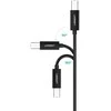Spausdintuvo kabelis USB-C 2.0 į USB-B UGREEN US241, 1m (juodas)
