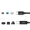 Spausdintuvo kabelis USB-C 2.0 į USB-B UGREEN US241, 1m (juodas)