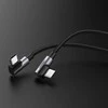 UGREEN US323 USB-C – USB-C kampinis laidas PD 3A 60W 1m