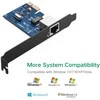 Ugreen US230 Gigabit 10/100/1000Mbps PCI-E Network Card - juodos spalvos