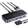 Ugreen switch USB-C USB-A 10Gb/s - pilka