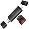 Ugreen 2in1 USB-C / USB-A SD 4.0 UHS-II Card Reader - Juodas