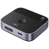 Ugreen DisplayPort/USB-C to USB-C Switch - Gray