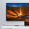 Kabelio nikeliavimas UGREEN US372 USB Type C 3.1 Gen2 nuo vyriškos iki moteriškos 1 m (juodas)