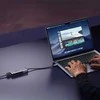 Tinklo adapteris Ugreen UGCM848USB-C į RJ45, 5GbE (juodas)