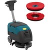 Ulsonix Akumuliatorinė grindų plovimo mašina 40 cm 25 l 160 aps./min.