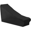 Uniprodo Apsauginis užvalkalas terasiniam sodo gultui, juodas, 18x6x23 cm