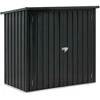 Uniprodo Metalinė sodo įrankių namelis 145 x 86 x 135 cm