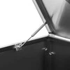 Uniprodo Šiukšliadėžės dangtis su ventiliacijos angomis, 240 l