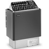 Uniprodo Piec do sauny elektrinis 9-13 m3 do 110C 400 V 9 kW juoda-sidabrinė