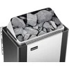 Uniprodo Elektrinė pirties krosnelė su įmontuotu valdymu 5-9 m3 iki 110C 400 V 6 kW