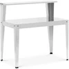 Uniprodo Sodo stalas augalams sodinti su lentyna, plieno, 112 x 61 x 109 cm