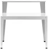Uniprodo Sodo stalas augalams sodinti su lentyna, plieno, 112 x 61 x 109 cm