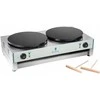 Vaflinė Šildytuvas blynų keptuvėms skersmuo 40 cm Royal Catering 3000W 230V