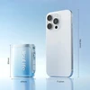 „Jisulife“ kaklo ventiliatorius 5, 4500 mAh, mini ventiliatorius su dirželiu - Mėlyna