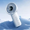 „Jisulife“ nešiojamasis ventiliatorius „Life4“, 3600 mAh, nešiojamas USB ventiliatorius – pilkas
