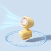 Ventiliatorius Jisulife Stroller Fan 4 5000mAh Mini Fan for Stroller with Metal Clip - Geltona