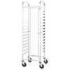 Transporto vežimėlis maitinimo padėklų transportavimui 15x 600x400 mm Kitchen Line - Hendi 813287