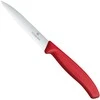 Victorinox daržovių peilis dantytais ašmenimis, ilgis 100/212 mm - Raudona