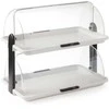 Švediško stalo vitrina su dvigubu stoglangiu 380 x 260 x 355 mm – Hendi 871768 (Ekspozicinė prekė)