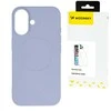 Wozinsky Liquid Silicone MagSafe for Samsung Galaxy S25 Ultra – dėklas telefonui violetinės spalvos