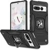 Wozinsky Ring Armor Google Pixel 7 Pro armored magnetic holder ring dėklas telefonui juodos spalvos