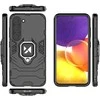 Wozinsky Ring Armor dėklas Galaxy S23 – juodas su žiedu