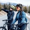 Dviratininko šalmas MTB Wozinsky su odpinanym daszkiem lekki 57-62 cm - juodai-sidabrinis