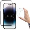 Wozinsky grūdintas stiklas iPhone 14 Pro – juodas rėmelis
