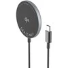 Wozinsky 15W Wireless Qi2 belaidis įkroviklis – juodos spalvos