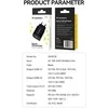 Įkroviklis Wozinsky (WGWCB) (1xUSB-C;1xUSB 3A 20W) juodas