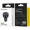 Wozinsky WLS-04 60W Car Charger 2xUSB-C 2xUSB-A - Juodas