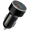 Įkroviklis automobilinis Wozinsky (WDCCAC) (1xUSB 1xUSB-C 3A) 36W juodas