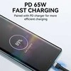 Wozinsky WNBCC2 USB-C / USB-C PD 65W laidas 2 m – juodos spalvos