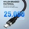 Wozinsky WNBCC1 USB-C / USB-C PD 65W kabelis 1 m – juodos spalvos