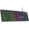 Wozinsky WKG-200 RGB Membrane Klaviatūra žaidimams su ratuku - Juodas