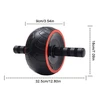Wozinsky WKDC-17 Ab Wheel with Mat - Juodas