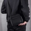 Wozinsky bicycle handlebar bag bike shoulder bag juodos spalvos (WBHBB-01)