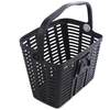 Wozinsky WKR-PK plastikas handlebar bicycle basket - juodas