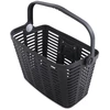 Wozinsky WKR-PK plastikas handlebar bicycle basket - juodas